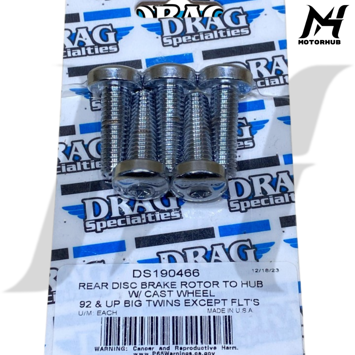SET BAUT DISC BRAKE BELAKANG HARLEY FOR HARLEY SPORTSTER TOURING SOFTAIL DYNA 1992 - 2017 DS-190466 OEM 43567-92