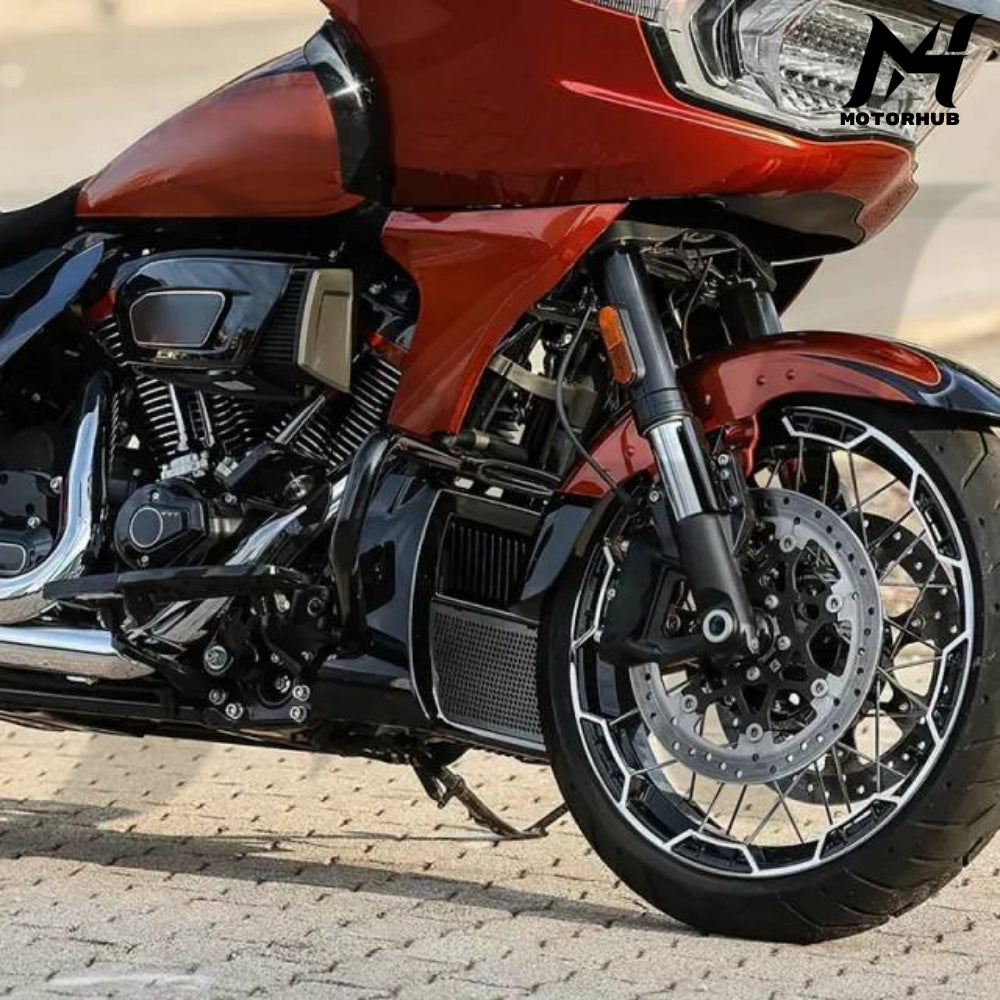 Aluminum Radiator Cooler Cooling Fit For Harley CVO Road Street Glide 2024-2026 MH9900912