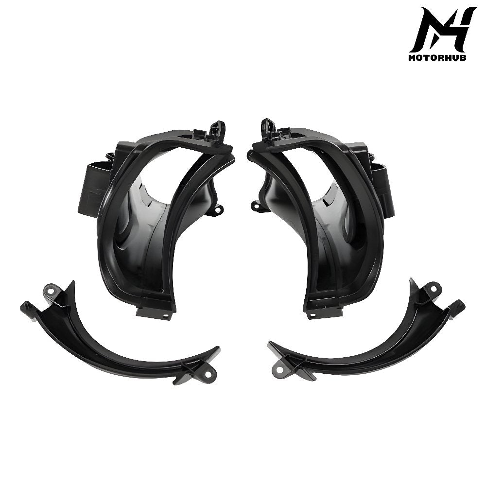 Pair Fairing Air Duct Fit For Harley Road Glide FLTRX 2015-2020 ABS Plastic MH990024