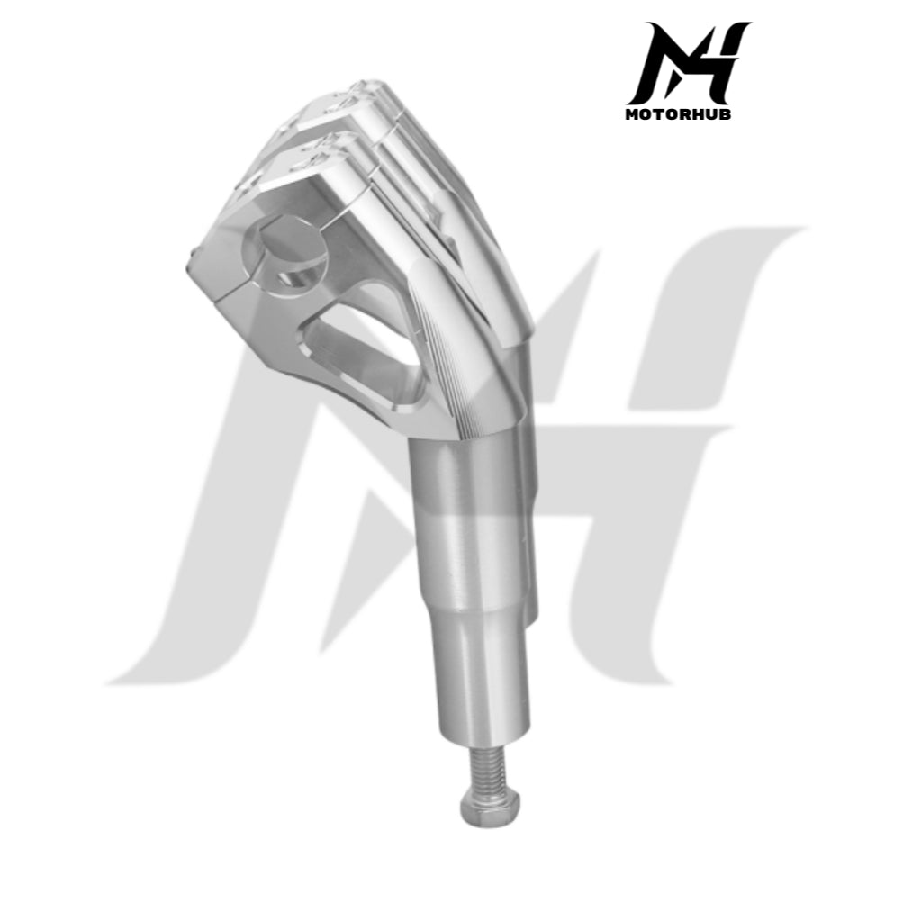 KARUS Workman 1-1/8 Kickback Risers 9 Inch [Raw] MH9900607