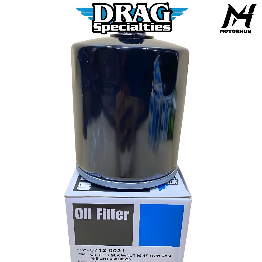 FILTER OLI HARLEY BLACK + NUT BIG TWIN TWIN CAM & M8 FOR HARLEY DYNA 1999-2017 TOURING SOFTAIL 1999-2022 0712-0021 oem 63731-99A 63798-99