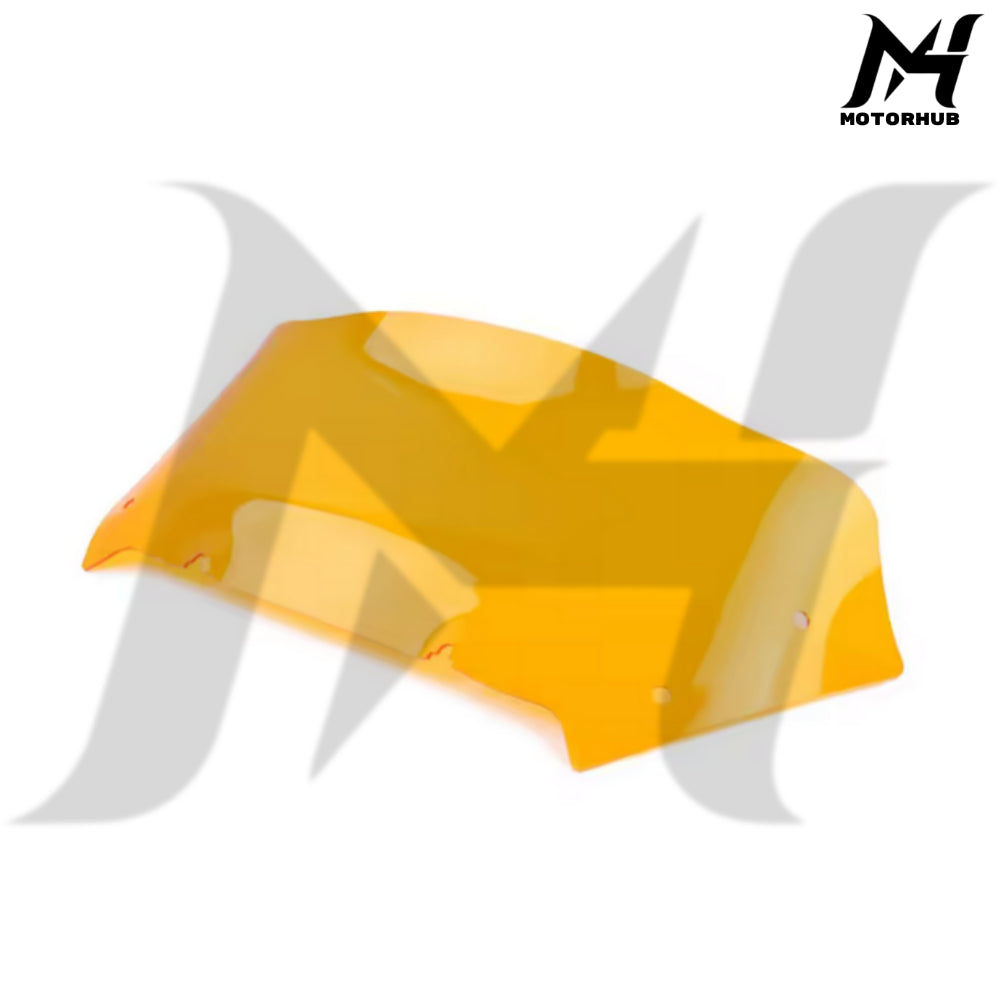 Orange 9 Inch Windshield Wave Windscreen For Touring New Road Glide CVO 2023-2024 MH990049