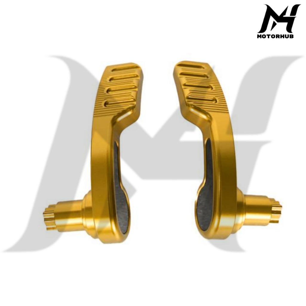 Saddlebag Latch Kit Saddle Bag Latches Lifter Carbon CNC T6061 Touring 2014-2026 [Gold] MH7700343