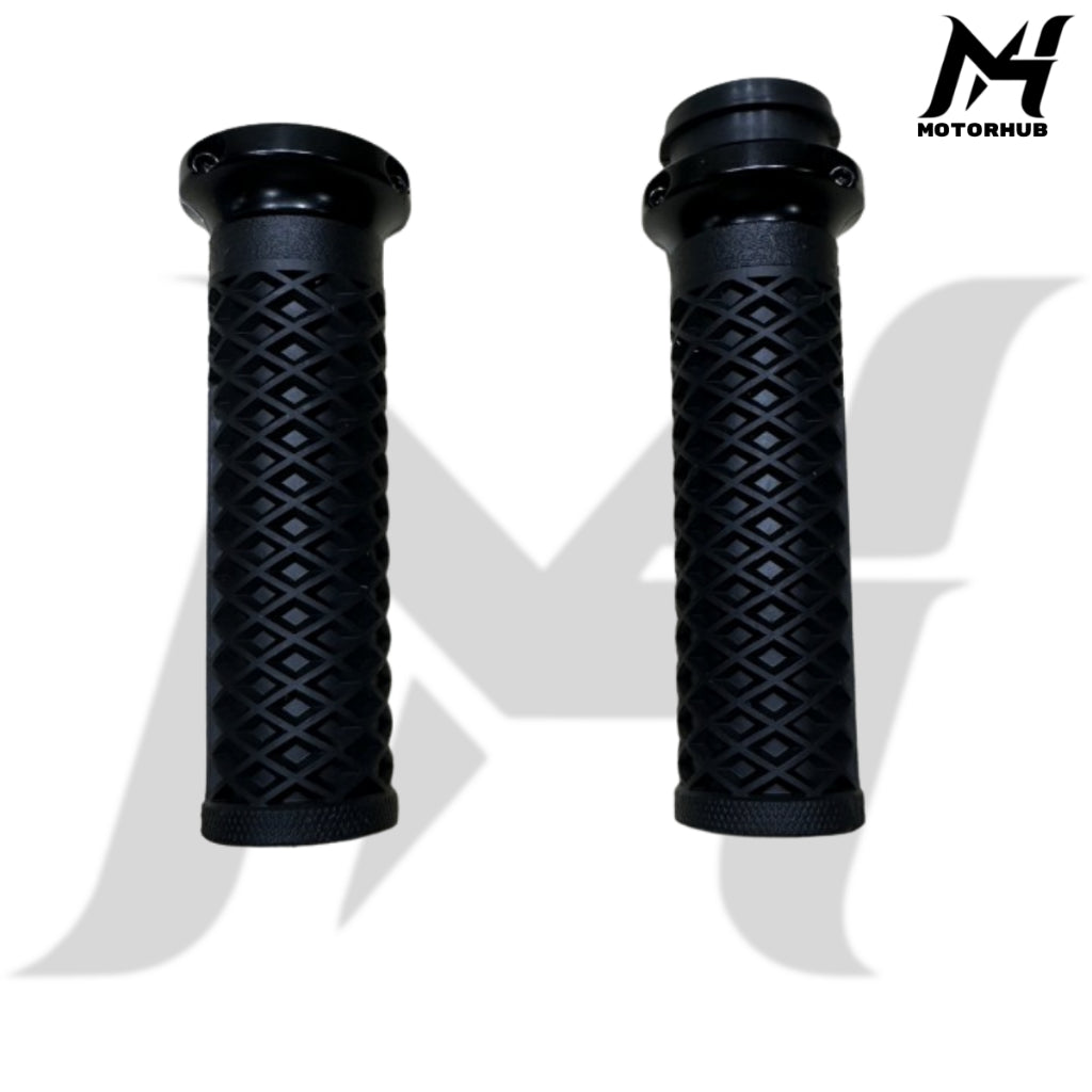 Vans V-Twin LOCK-On Grip Set - HD TBW BG100778/0630-3042