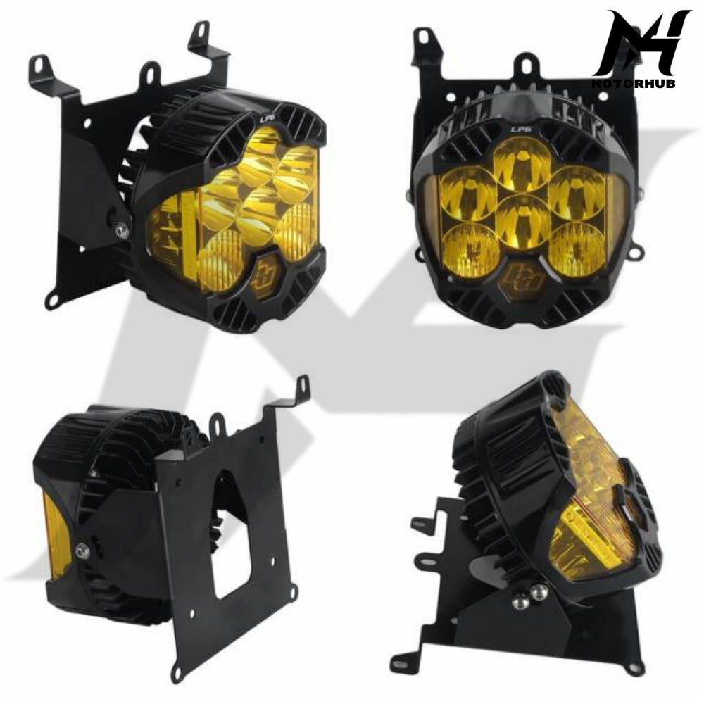 Baja Designs LP6 Pro LED Auxiliary Light Lighting Bracket System Mounting Combo Kit Softail 2018 - 2026 MH9900322