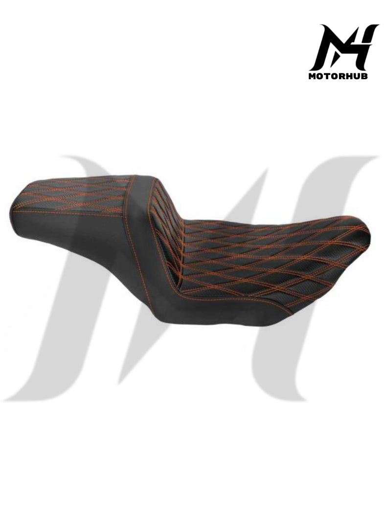 Two Up Seat Rider Passenger Seat For Harley Touring 2024-Up Street Road Glide CVO 2023 [Red] MH9900744