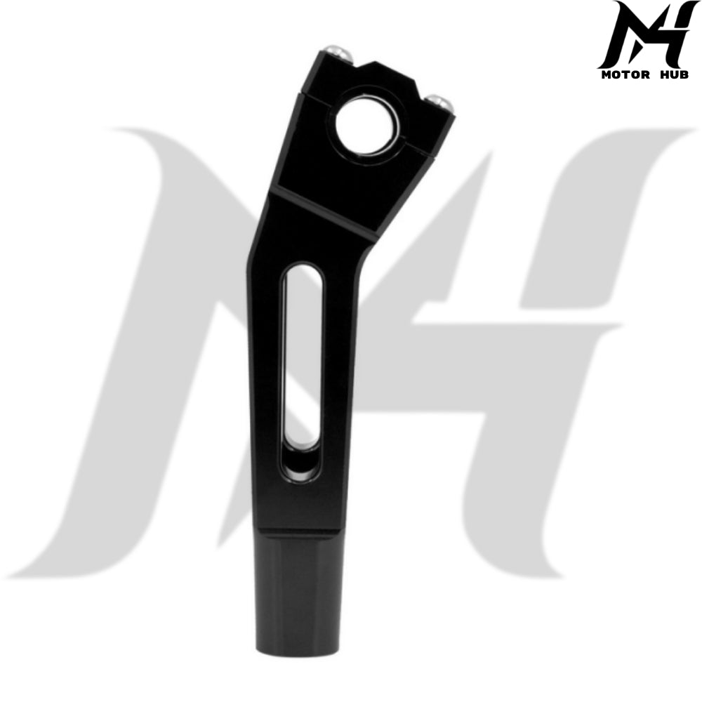 1-1/4 8 Inch MX Tall Handlebar Risers Clamp Pullback Black BG100738