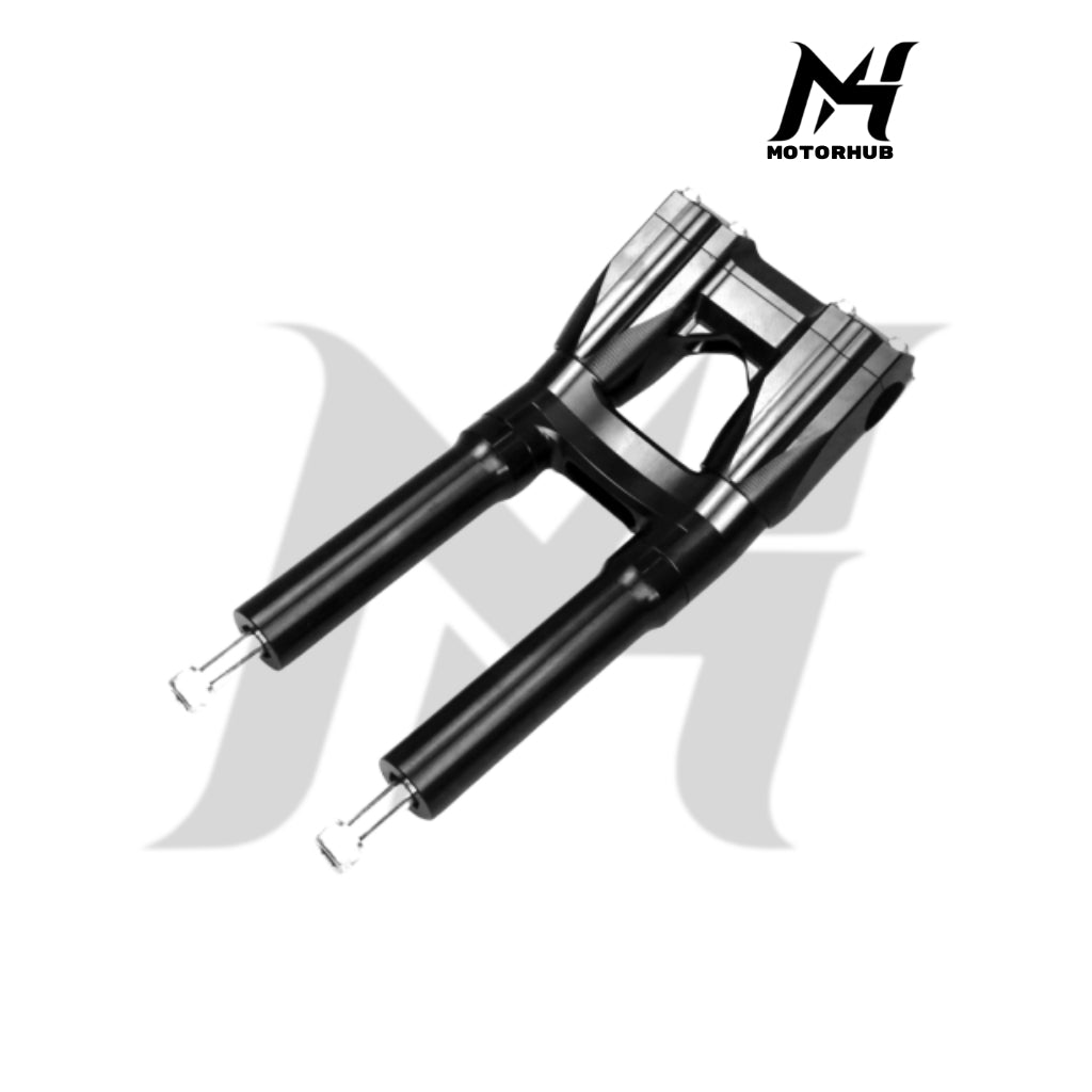 KARUS Isolated & Kickback Risers 1-1/8 - 8 Inch [Black]  MH9900424