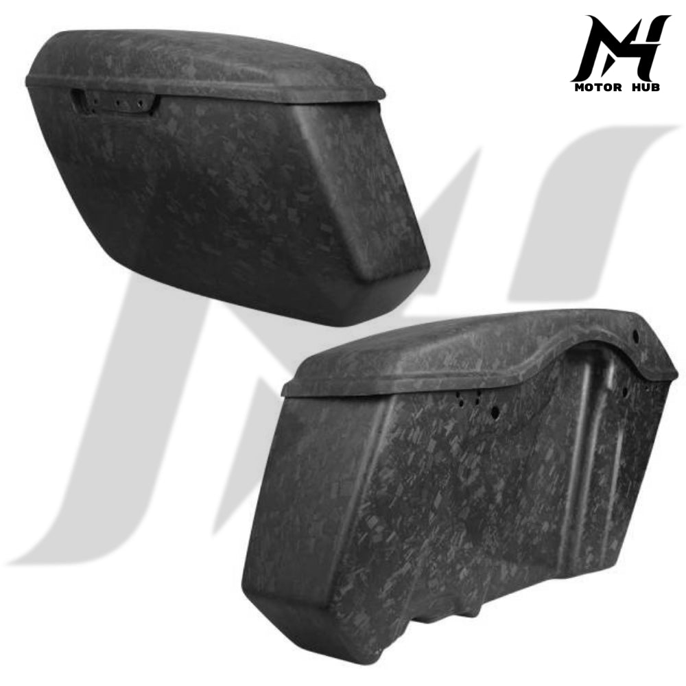 Carbon Fiber Saddlebags Harley Street Road Glide 2023.5+ [Forged Doff] RW7700311