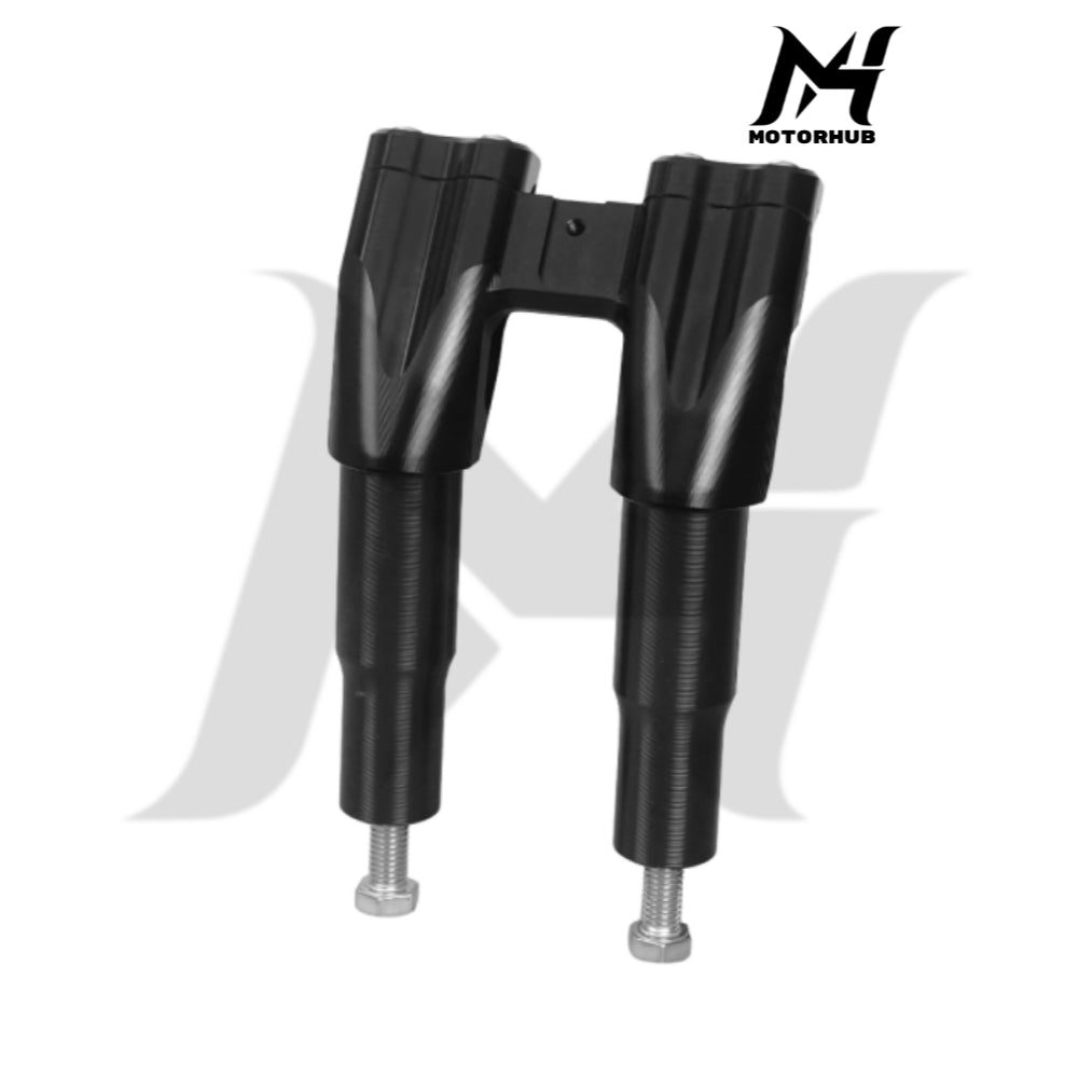 KARUS Workman 1-1/8 Kickback Risers 7 Inch [Black] MH9900604
