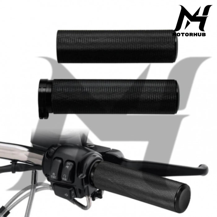 Hand Grip 1 Inch Billet V.1 handgrips Throttle Cable Harley Touring Sportster Dyna Softail MH9900986