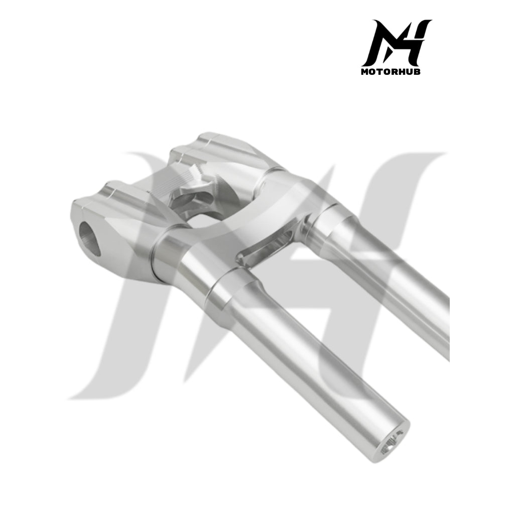 Riser 10 Inch Clamp 1-1/8 KARUS 100% Isolated & Kickback Risers 1-1/8 - 10 Inch [Raw] MH9900612