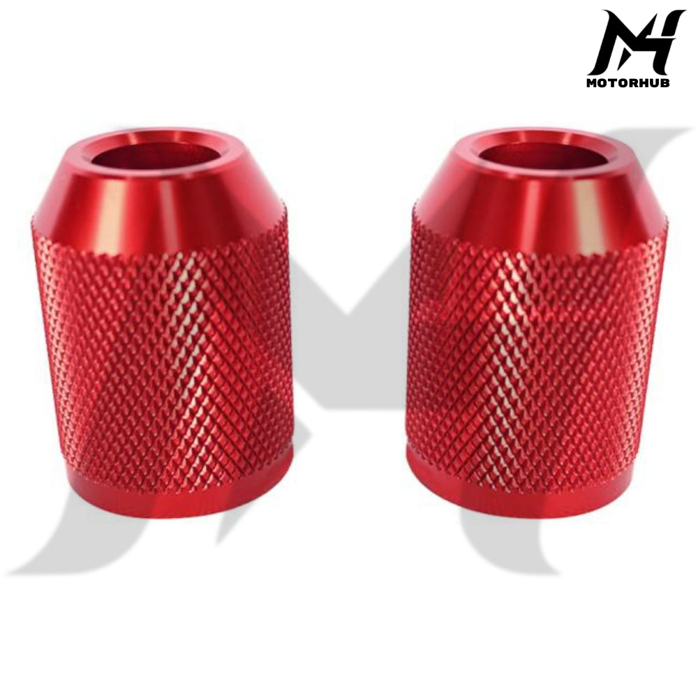 Billet CNC 6061 Crash Bar saddlebag Guard Sliders M12 [Red]   MH7700337