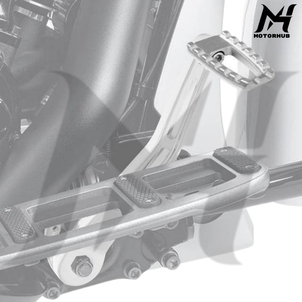 Black Brake Pedal Pad Fit For Harley Softail 2018-2022 Touring 2014-2023 [Black] MH9900592