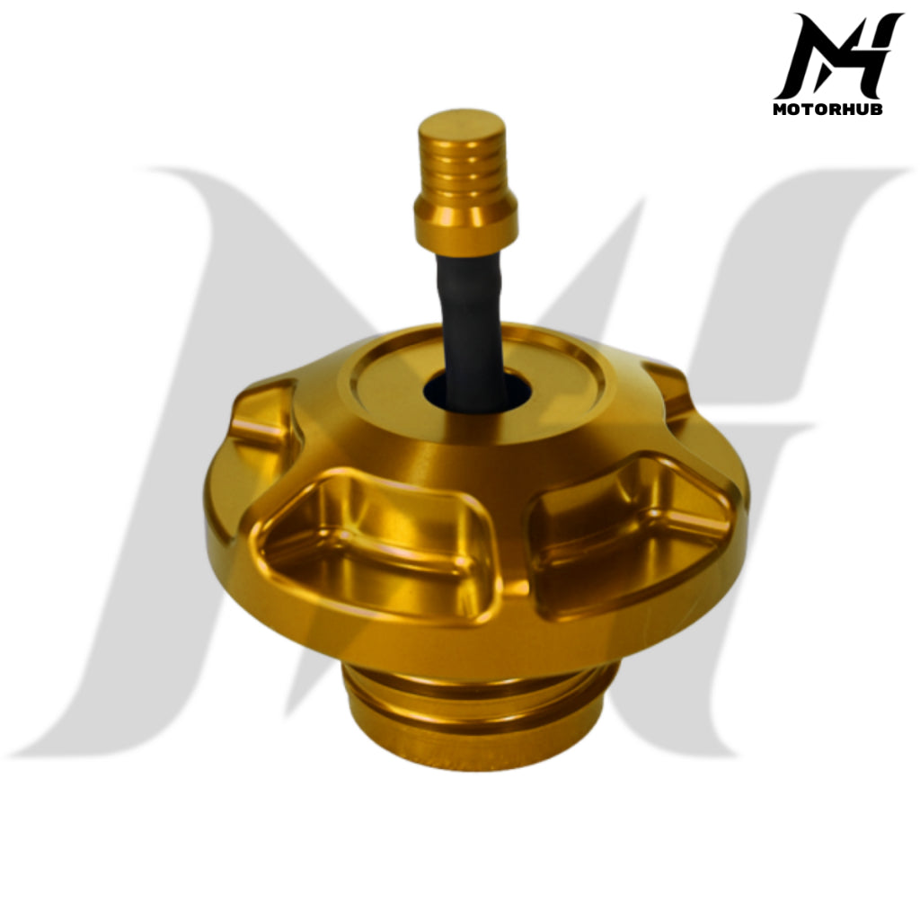 Universal Fuel Tank Cap Performance Harley Davidson V1 [Gold] MH9900728