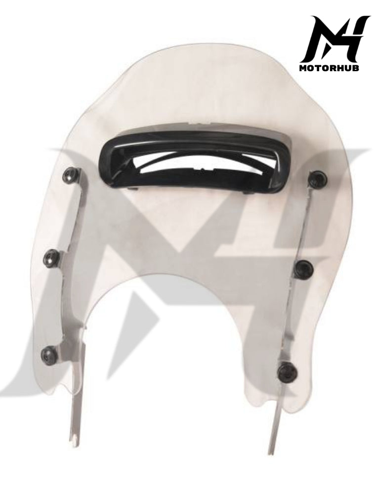 Windshield Road King Detachables Wind Splitter Vented Windshield Harley-Davidson [Clear] MH9900576