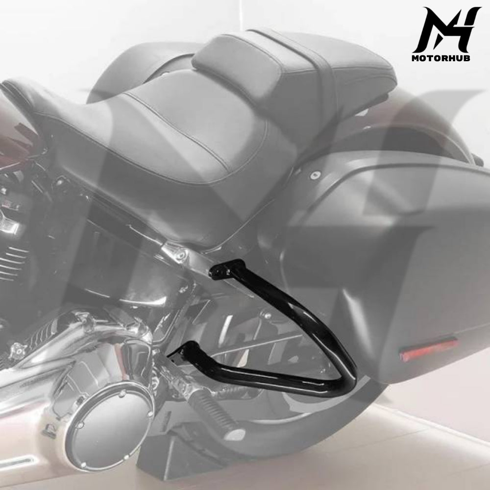 Black Saddlebag Support Guards Fit For Harley Sport Glide  18-25 MH9900906
