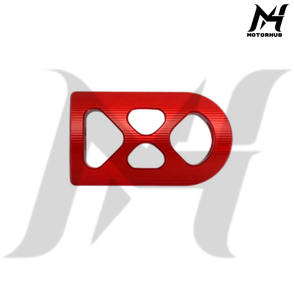 Rivets Heel Toe Shifter Pegs Brake Peg For Harley Touring Dyna Softail [Red] MH9900739