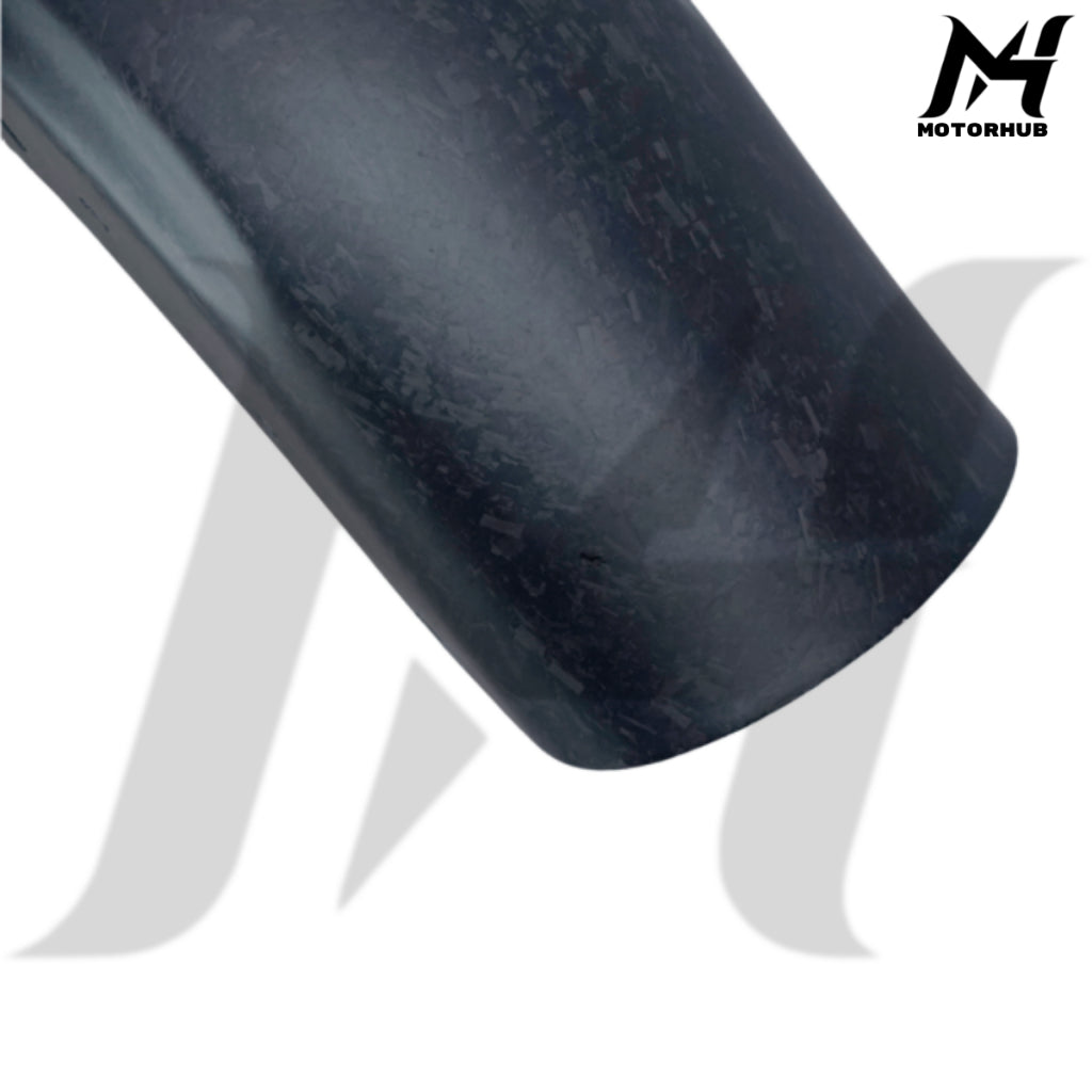 Black Carbon Fiber Rear Fender [Forged Doff] MH990042