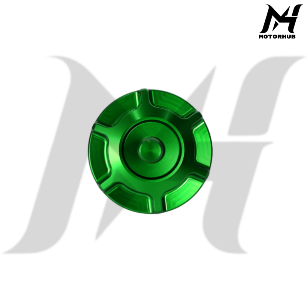 Universal Fuel Tank Cap Performance Harley Davidson V1 [Green] MH9900733