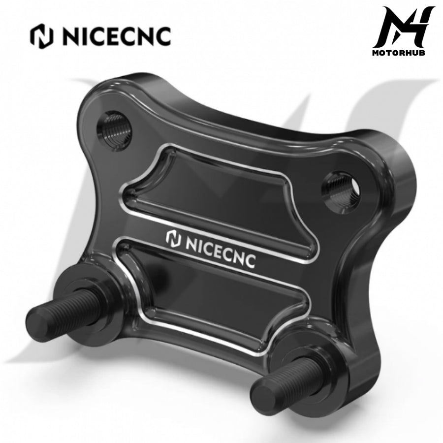 NICE CNC Aluminium Handlebar Riser Pull Back Plate Harley Davidson BG100770