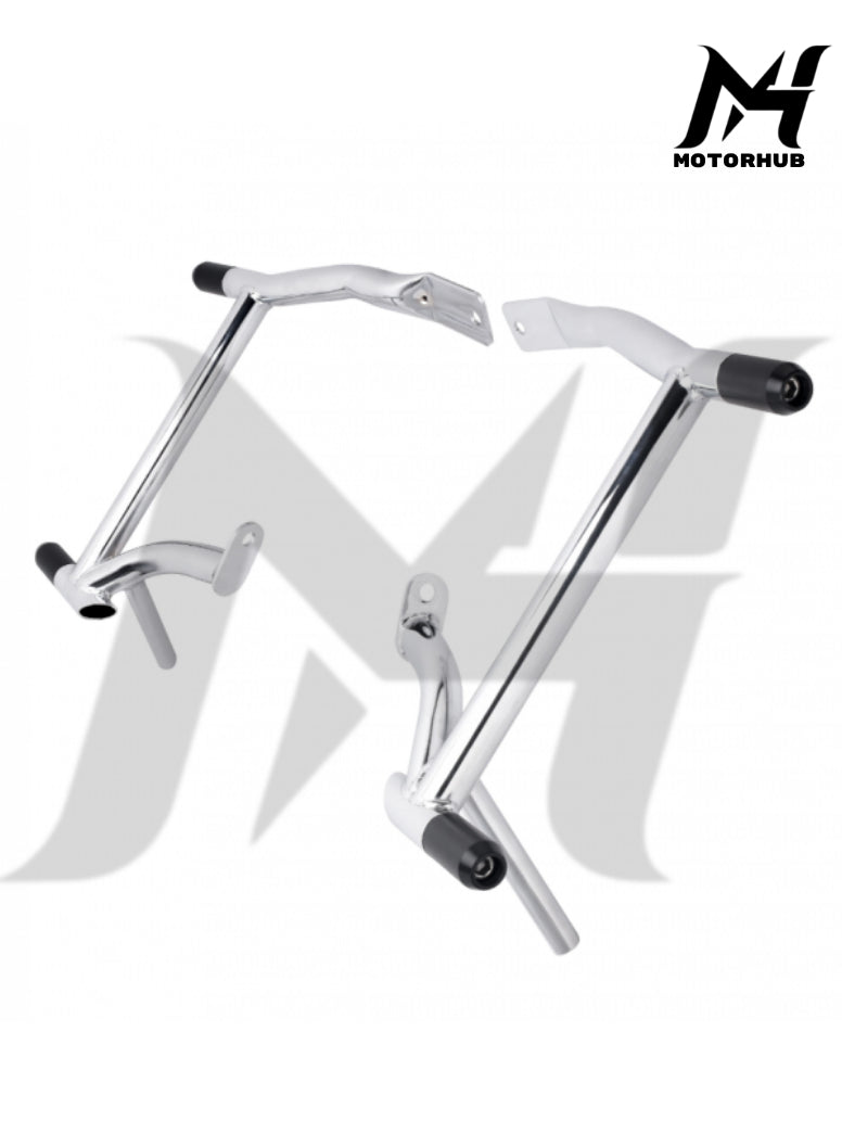 Saddlebag Rear Guard Crash Bars Harley  Touring Road Glide 2009-2024 [Chrome] MH9900423