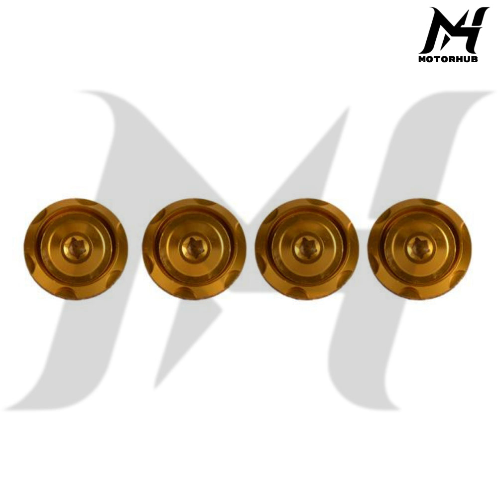 Windshield screws Aluminum 6061 Touring RG 2023 - 2024+ CVO [Gold] MH9900545