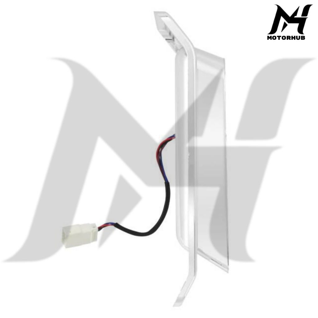 LED Filler Panel Lights Fender Tail Lights for Harley Touring 2014-2023 [Black-White] Stop Lamp Harley Road Glide Street Glide Road King Electra Ulstra Classic MH9900186