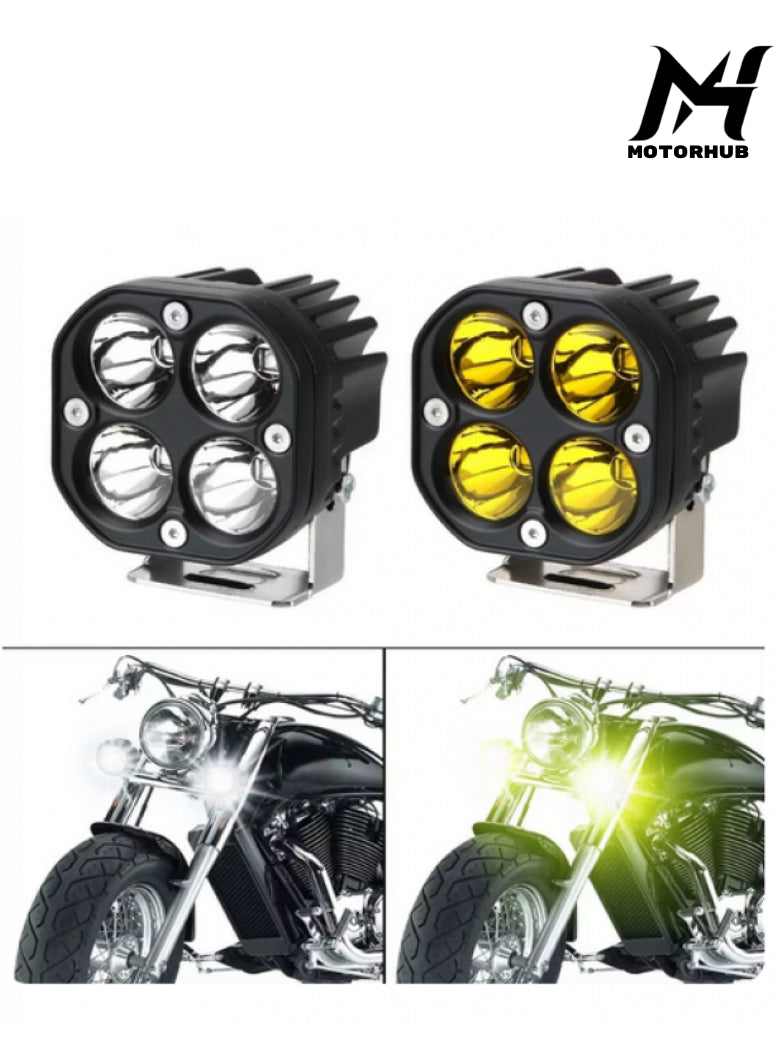 Light Square Car Yellow Spotlight [3Inch] MH9900109