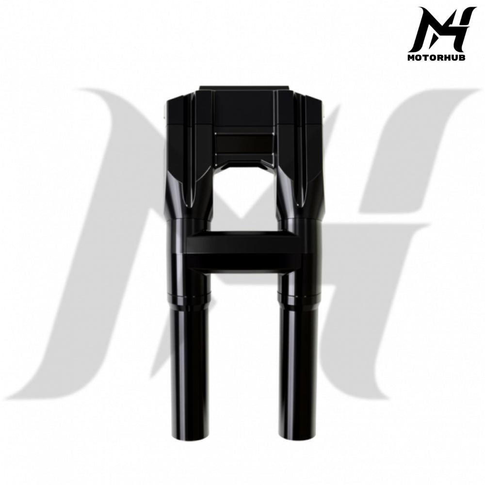 IronPulse 10 inch-1 inch Speedometer Gauge Handlebar Risers [Black] Riser 10 inch MH9901042