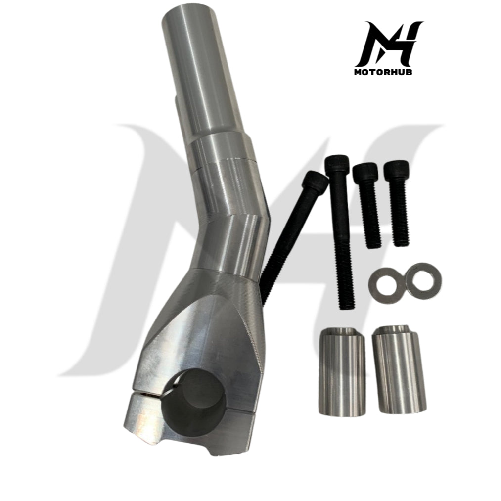 MH Riser 8-10 Inch Clamp -1/8 inchKickback Isolated Handlebar Riser [RAW] MH9900719