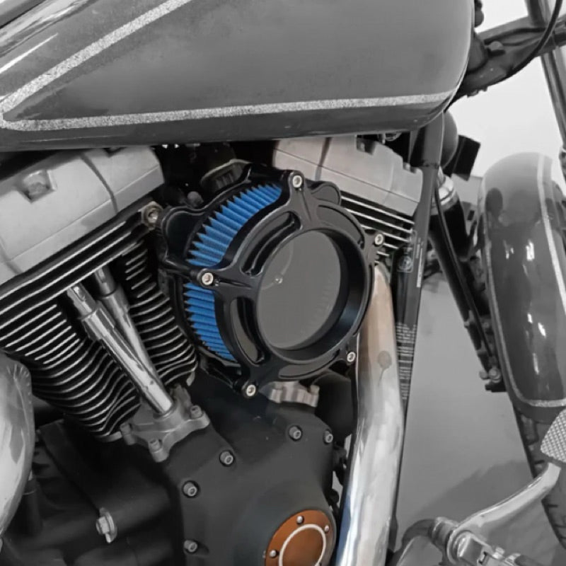 CNC Air Cleaner Filter In take System Kit for Harley Touring 08-16 Air Filter Breather Kit MH9900413