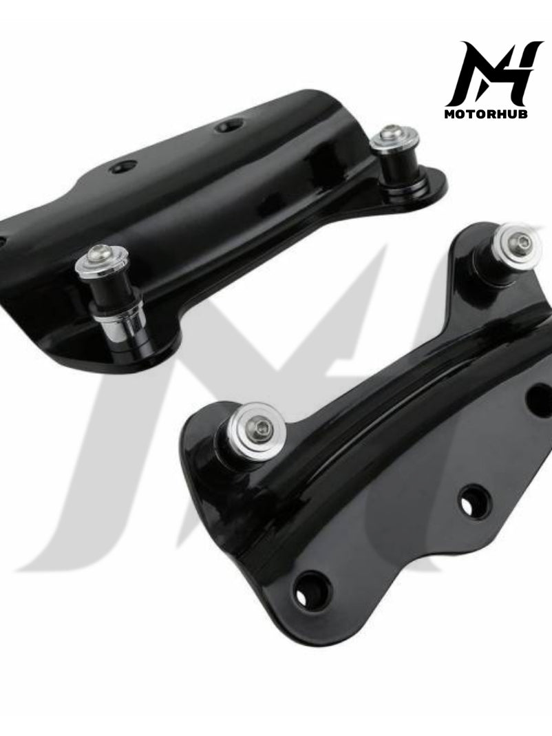 Bracket Tourpack Docking 4 Point Docking Hardware Kit Fit For Harley Touring 2009-1013 [Black] MH9900230