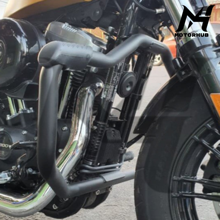 Engine Guard Crash Bar Fit Harley Sportster 48 XL Iron 883 1200 tahun 2004-2022 MH9900995