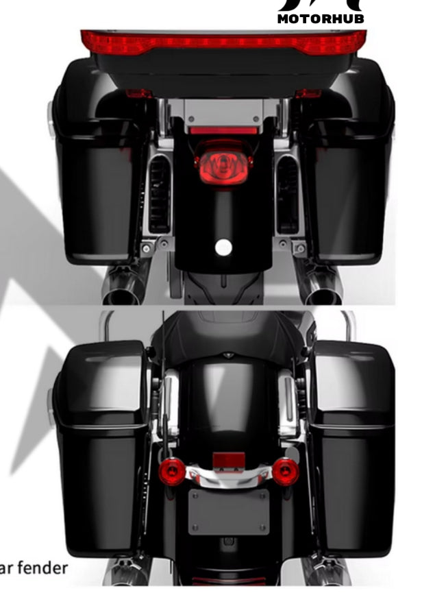 Rear Saddle Bags Filler Light Touring 2014-2023 [Chrome-White] MH9900163