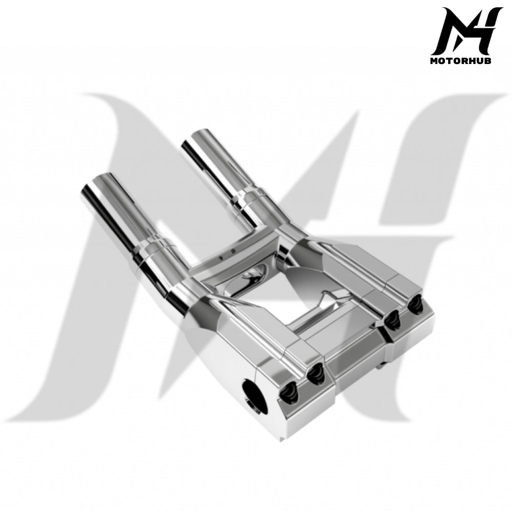 IronPulse 8 inch-1 inch Handlebar Risers [Chrome] Riser 8 inch MH9901043