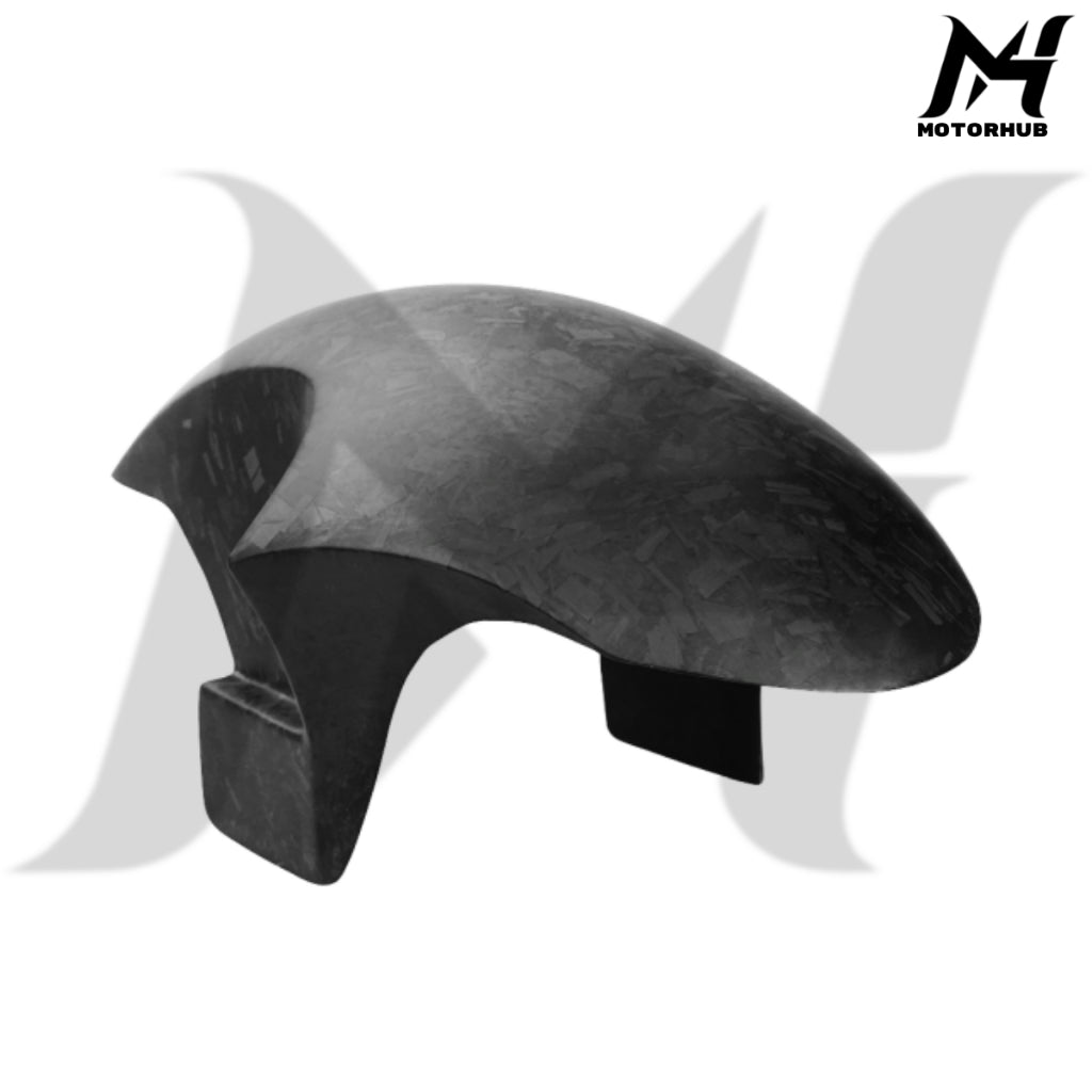 Black Carbon Fiber Front Fender Performance 2014+ Street Road Glide [Forged Glossy] RW7700291