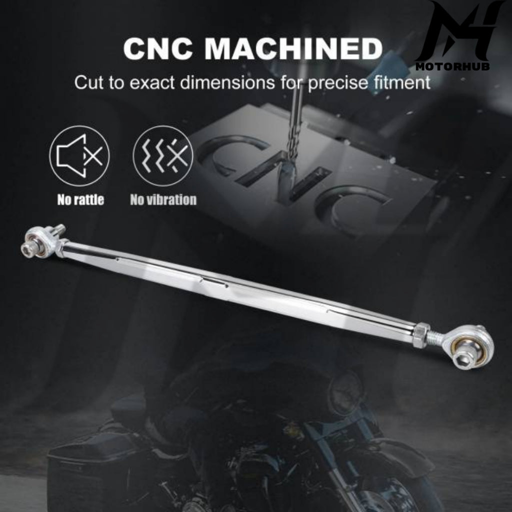 Chromed Gear Shift Linkage Shifter Rod Link For Harley Road King Street Glide Ultra Limited MH9900714