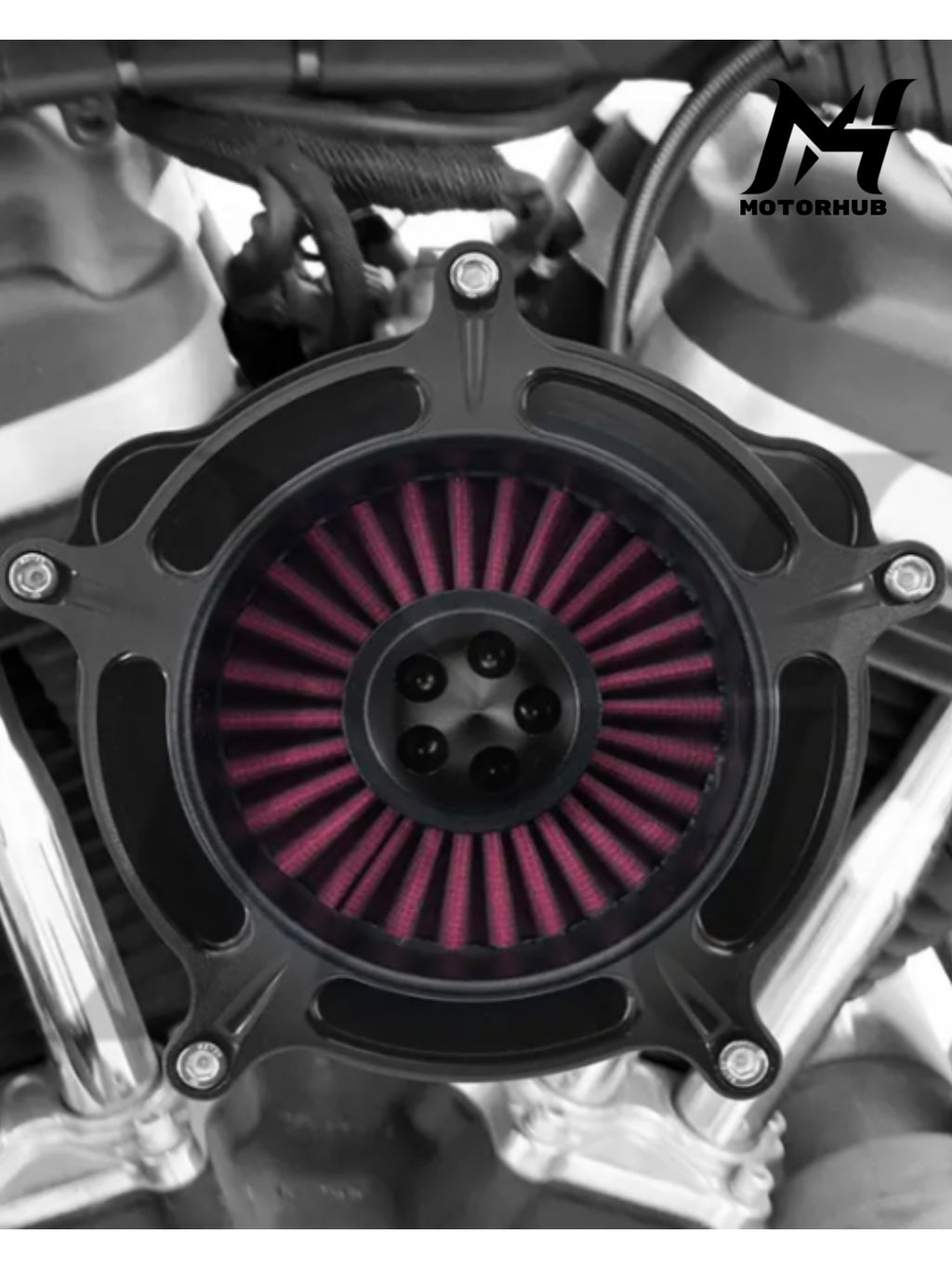 Air Cleaner Intake Filter For Harley Sportster 883 Sportster 1200 Sportster 883XL 04-22 MH9900327