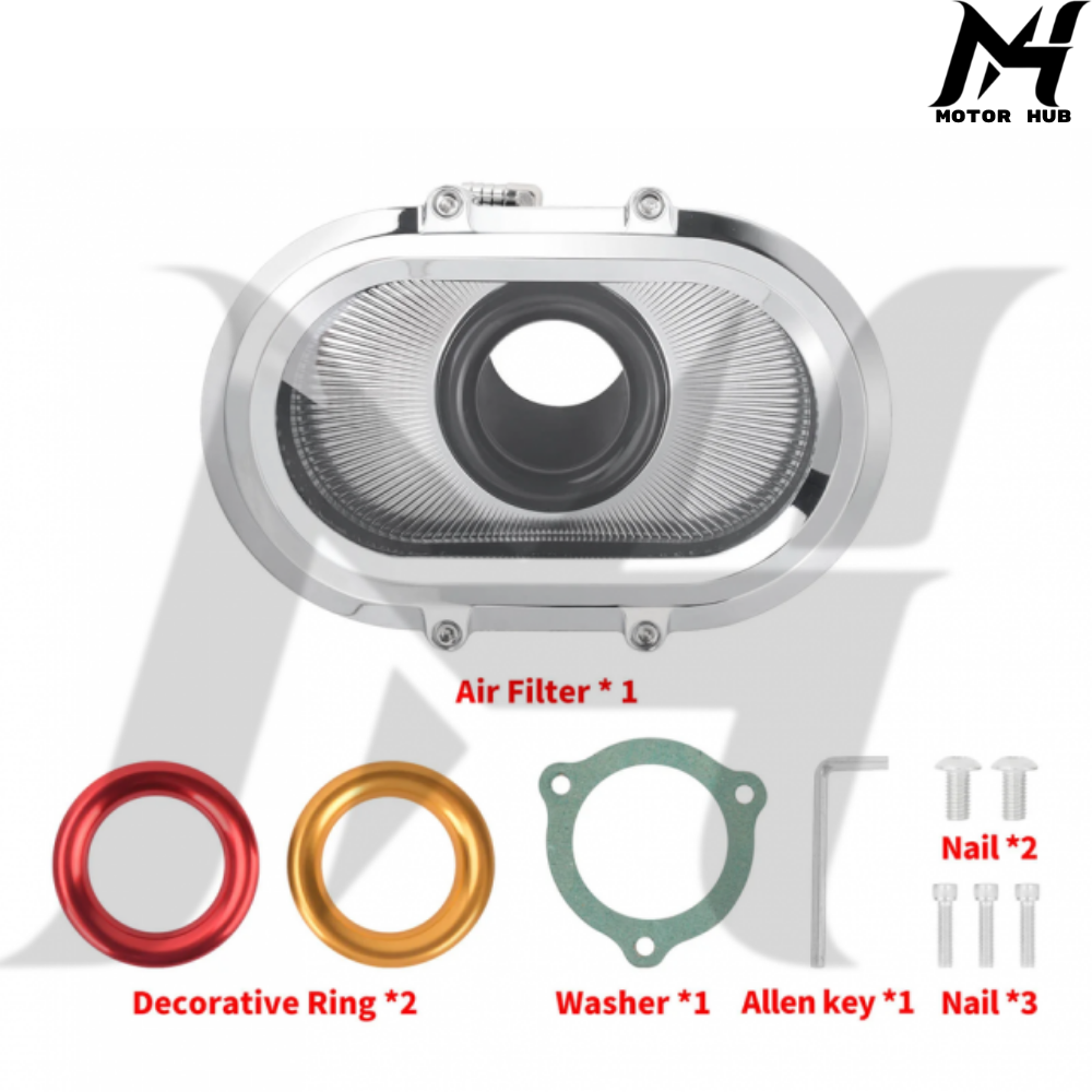Chrome Air Cleaner Intake Breather FLTRXSE,FLHXSE 2023-2025 FLTRXSTSE, FLTRX, FLHX 2024-2025 Softail 2025 MH9901230