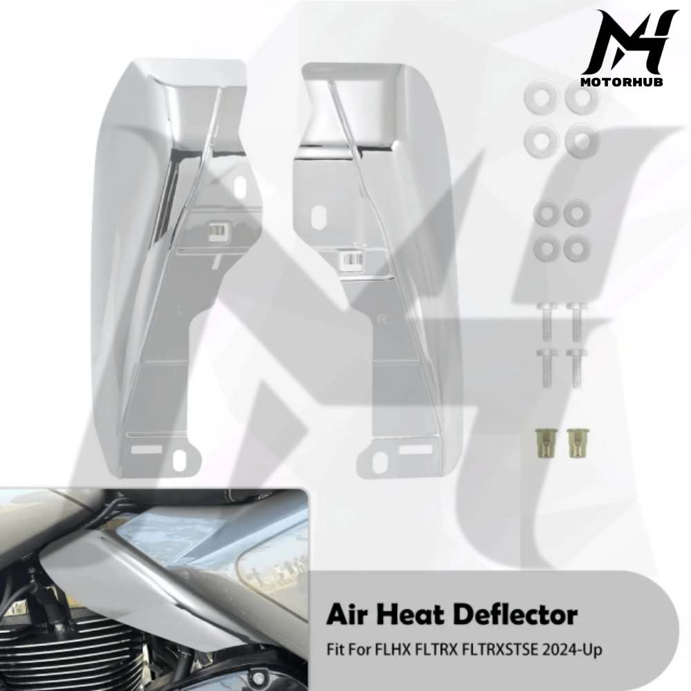 Motorcycle Mid-Frame Air Heat Deflector Shield For Harley Touring & Trike 2009-2026 MH9901014