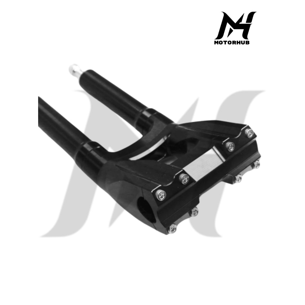 KARUS Isolated & Kickback Risers 1-1/8 - 8 Inch [Black]  MH9900424