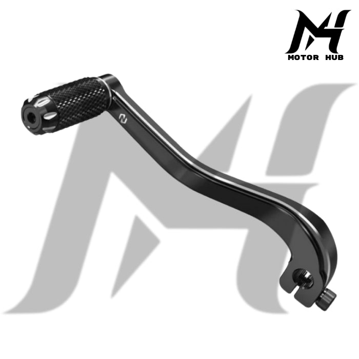 Shift Lever Harley Dyna Nice CNC Gear Shift Lever with Peg For Harley Davidson Dyna Street Bob [Black] MH9900282