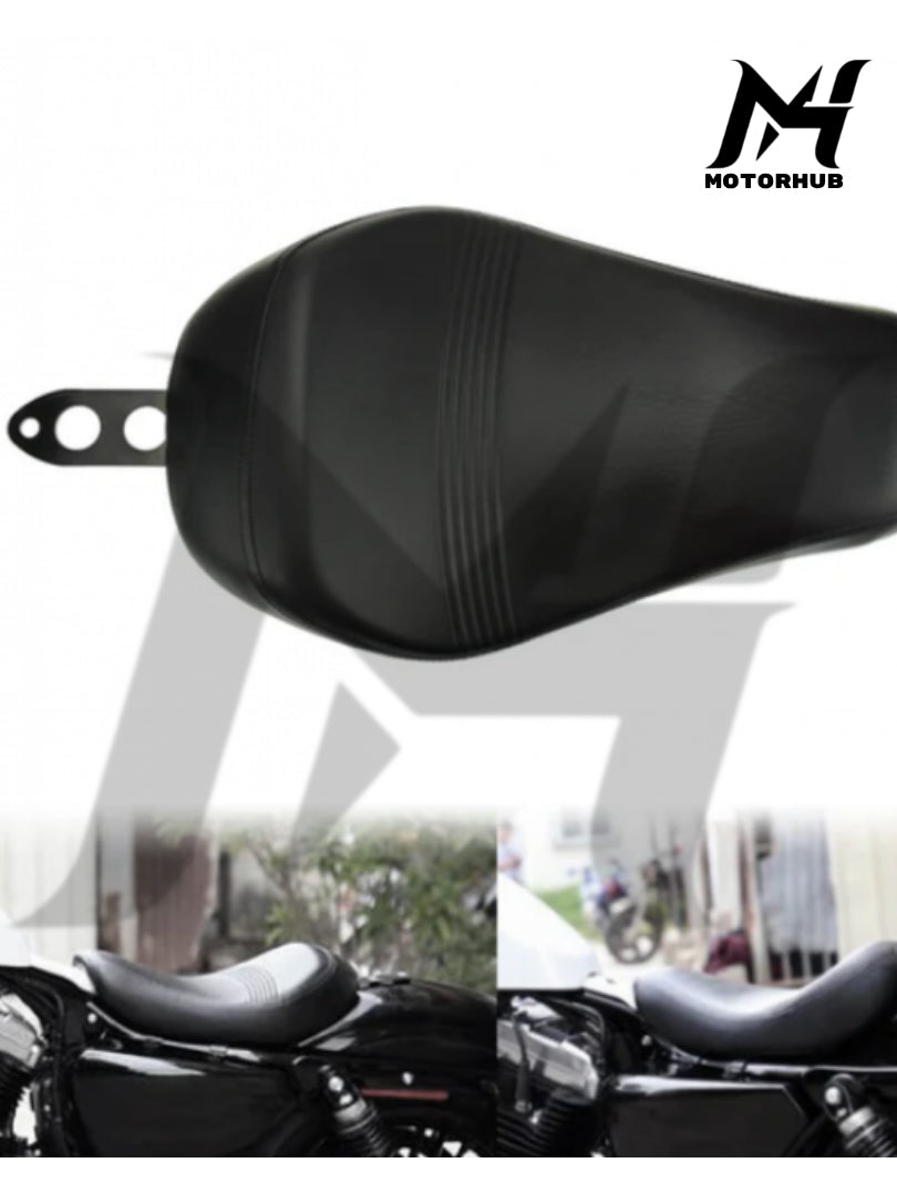 Motorcycle Black Front Rider Seat Pad Cushion for Sportster 48 16-20 MH9900336