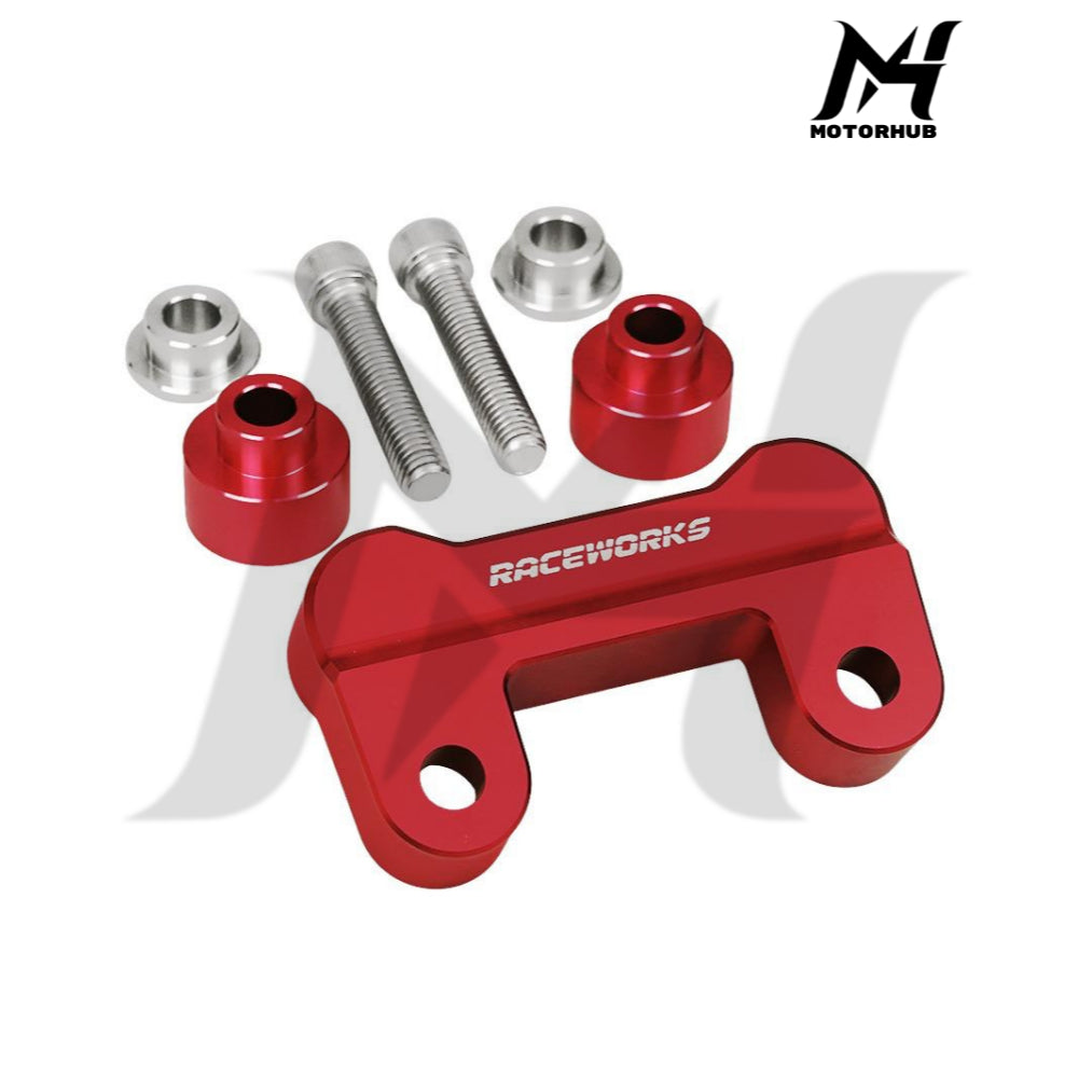 Pull Back Plate Harley Roadglide Raceworks Pull Back Plate V1 - Touring [Red] RW7700296