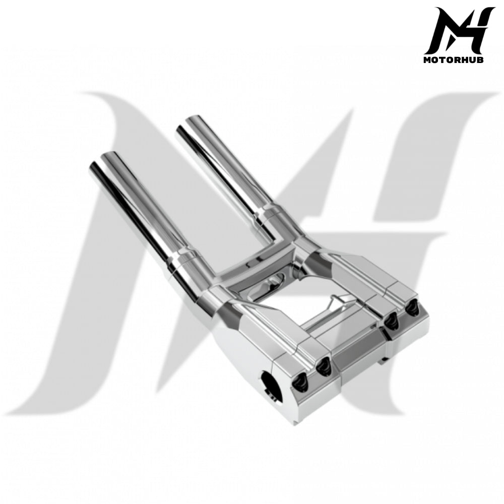IronPulse 10 inch-1 inch Handlebar Risers [Chrome] Riser 10 inch MH9901046
