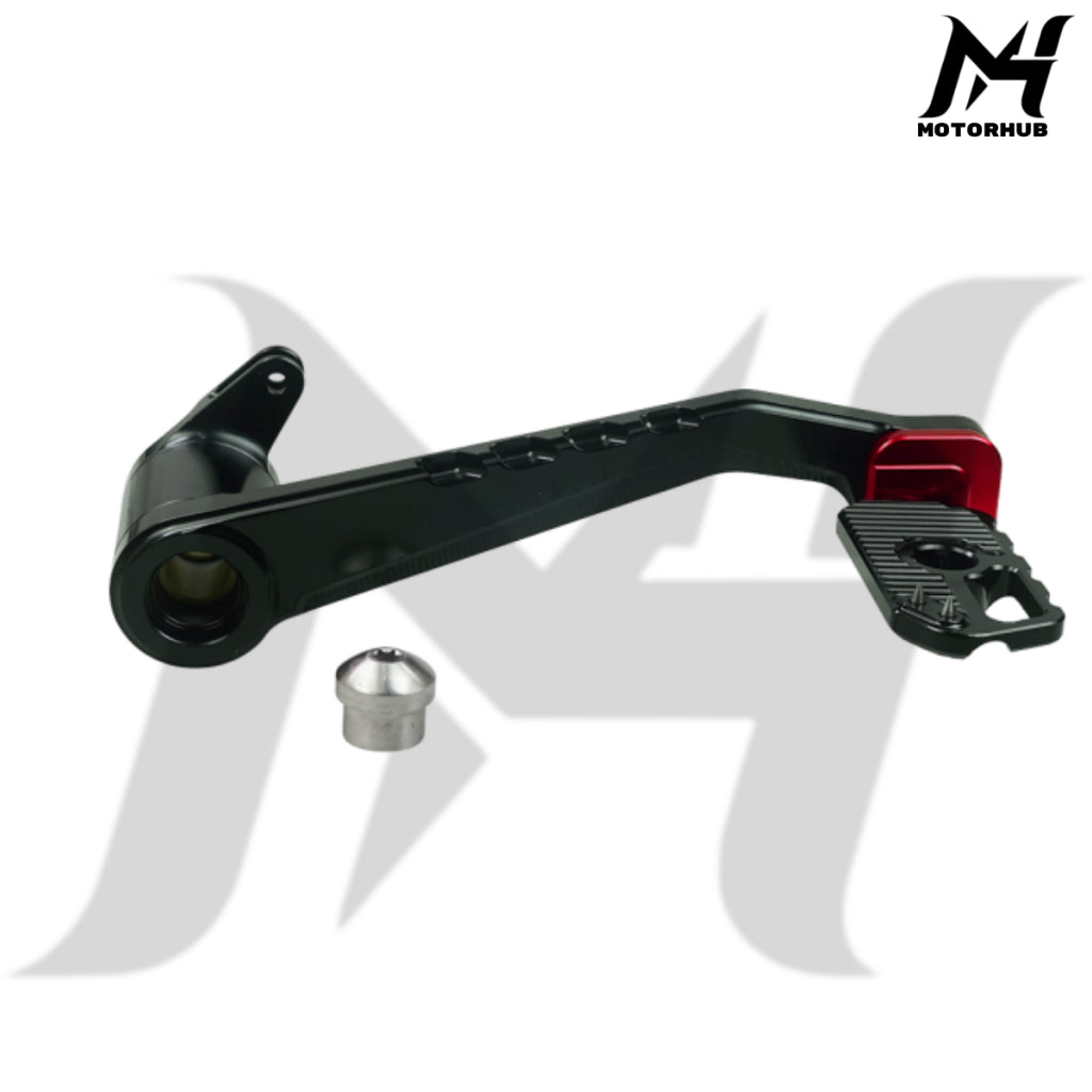 Rebusinni Wheelie Shift Lever Brake Pedals Shift Rod Inner [Red] for Road Glide Street Glide Road King 2014-2026 MH7700374