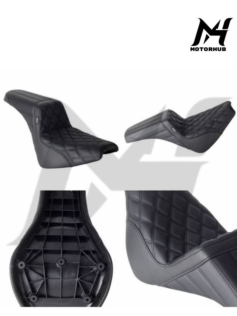 LS Step 2-Up Gel Pad Comfort type Seat for Harley Davidson Softail Slim Street Bob MH9900244