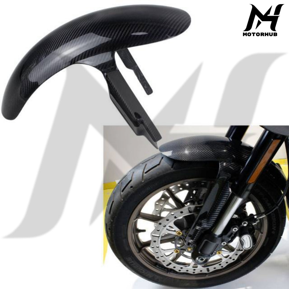 Carbon Fiber Front Fender Harley Low Rider ST [Standard twill Glossy] MH990002