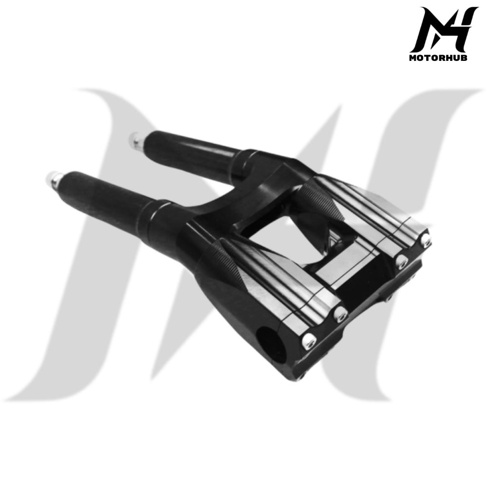 KARUS Isolated & Kickback Risers 1-1/8 - 12 Inch [Black] MH9900425